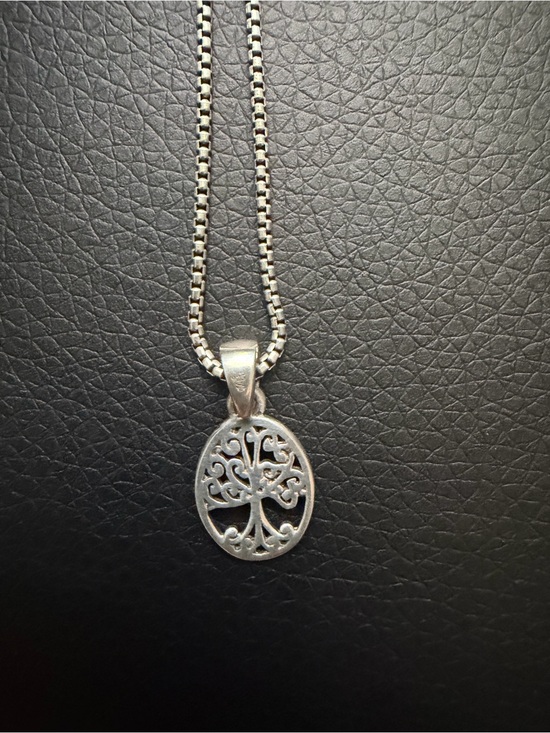Jewelry - REDUCED PRICE!! Sterling Silver Tree of Life Pendant Necklace - Silver